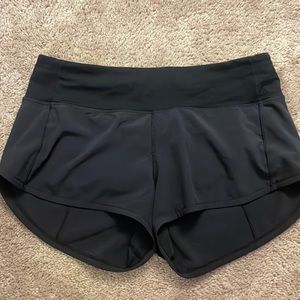 black Speed Up Low-Rise Lined Short 2.5"